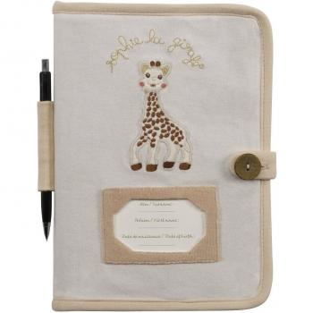 Vulli 220105 So' Pure - Funda para cartilla sanitaria, diseño Sophie la jirafa