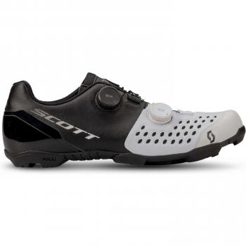 Zapatillas de ciclismo de hombre MTB RC Scott - Zapatillas Scott MTB RC BOA negro blanco - Talla 42