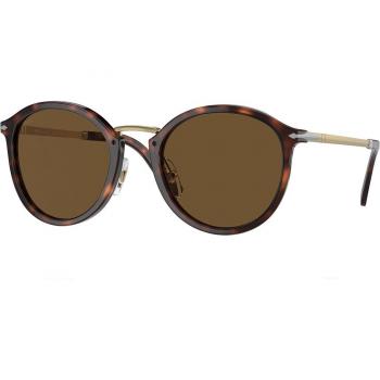 Persol PO3309S/S Asian Fit Polarized 24/57 Tortoiseshell Sunglasses for Men