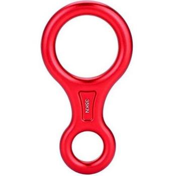 Escalada Rappel Safety 35KN Montañismo Escalada Figura 8 Cuerda Descensor Anillo