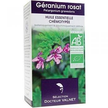 Dr. Valnet Organic Geranium Rose Essential Oil 10ml