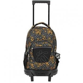 TOTTO Mochila Escolar con Ruedas - Resma - Niño