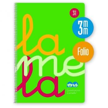Cuaderno Lamela Verde A4 5 Unidades Tapa de Plástico 80 Hojas