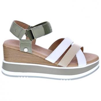 Sandalias de mujer Carmela 68471 en color kaki