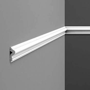 Panel Moulding Decorativo Orac PX175 - Moldura Blanca Moderna 200x5x1,7 cm