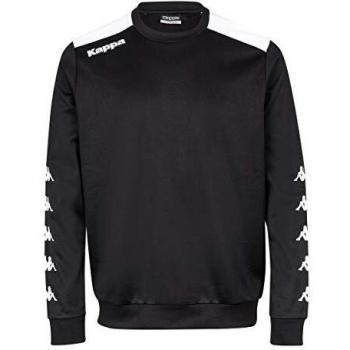 Kappa Saguedo Sudadera, Unisex, Negro, 10Y