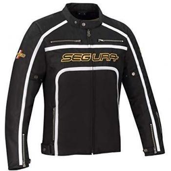 Segura Chaqueta moto LARSON Negro, Negro, M