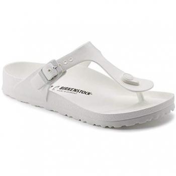 Birkenstock Gizeh EVA Unisex White Toe Post Sandals - Size 43