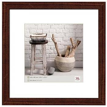 Marco de Fotos Walther Home 40x40 cm Madera Natural Nuez