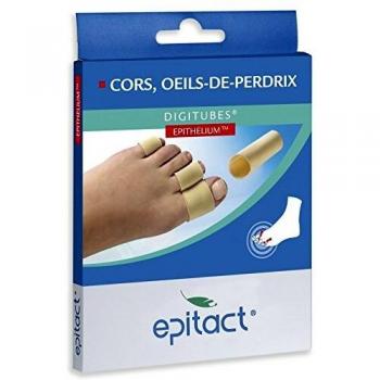 Digitubes Epitact para Cors y Ojos de Perdiz Tamaño L - Pack de 3, Diámetro 33 mm, Banda a Cortar 10 cm