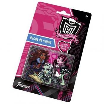 Fournier 174044 - Monster High Baraja En Estuche Metal