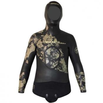 ESPADON ELITE - Chaqueta de 5 mm - célula abierta en el interior , exterior liso Talla XL