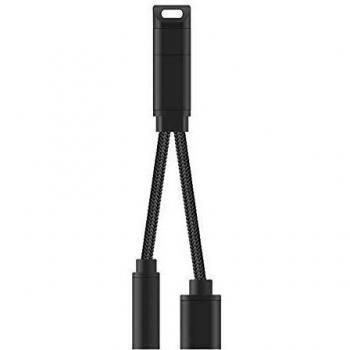 Microconnect USB3.1CSOUNDCH adaptador de cable USB C 3.5mm/USB Negro - Adaptador para cable
