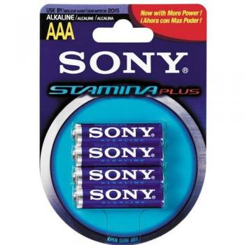 Batería Alcalina Sony AAA LR03 Pack 4