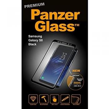 PanzerGlass 7114 - Protector de pantalla para Samsung Galaxy S8, color negro