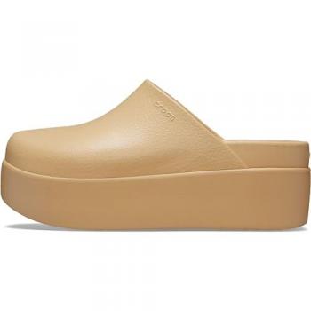Crocs Women's Dylan Platform Clog - Brown Size 8 (EU 41-42)
