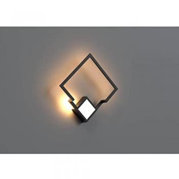 Aplique de Pared LED Regulable Mantra Boutique 18W 3000K 1150lm Negro con Garantía de 3 Años