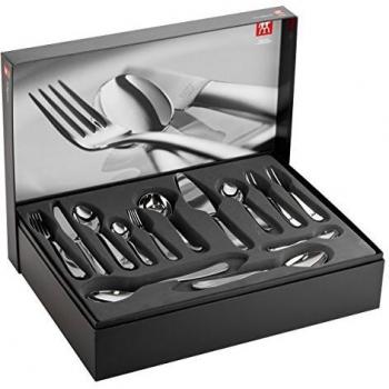 Set de cubiertos Zwilling Nottingham, 68 piezas, acero inoxidable pulido para 12 personas