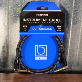 BOSS BIC-3AA 3ft Instrument Cable