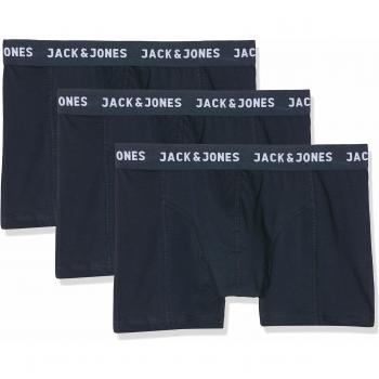 Jack & Jones Men's Jacanthony 3-Pack Navy Boxer Shorts