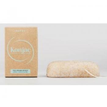 Banbu Konjac Esponja Corporal Exfoliante Natural con Nuez, 5g