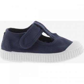 Victoria 1915 Unisex Children's Canvas Sandals with Hook-and-Loop Closure and Reinforced Toe