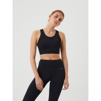 Borg Running High Support Sports Bra Black, XS