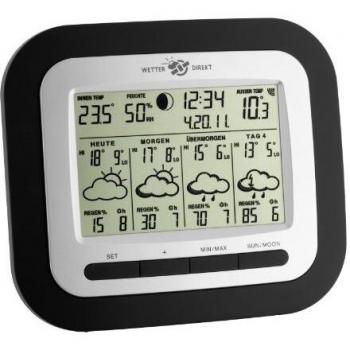 TFA Dostmann 35.5045 - Estación meteorológica, Color Negro