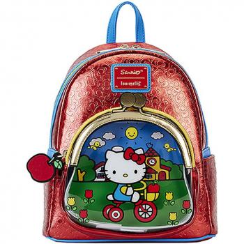 Mini Mochila Loungefly Hello Kitty 50th Anniversary