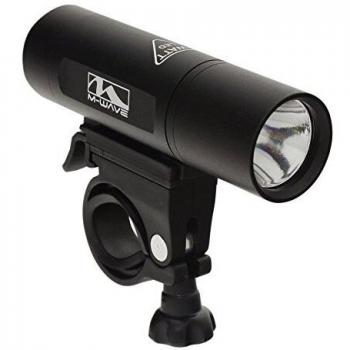 M-Wave A1.2 3 Watios Faro Delantero, Unisex, Negro, Talla única