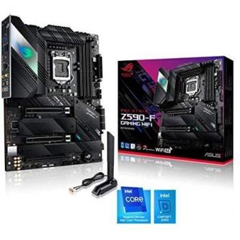 Asus ROG STRIX Z590F GAMING WIFI Intel Z590 1200 ATX 4 DDR4 HDMI DP AX WiFi 2.5G LAN RGB 4x M.2