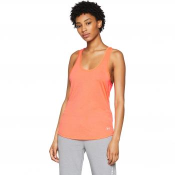 Under Armour Threadborne Streaker Tank Tanque, Mujer, After Burn/After Burn/Reflective 878, XS
