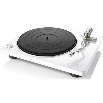Denon DP-400 Tocadiscos de Alta Fidelidad Blanco