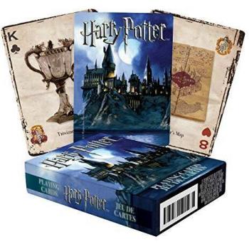 AQUARIUS-20611310523 Harry Potter Baraja Francesa, Multicolor, Suelto