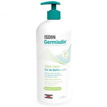 Isdin Germisdin Body Hygiene Dry Skin Shower Gel with Aloe Vera Antiseptic (1000 ml)
