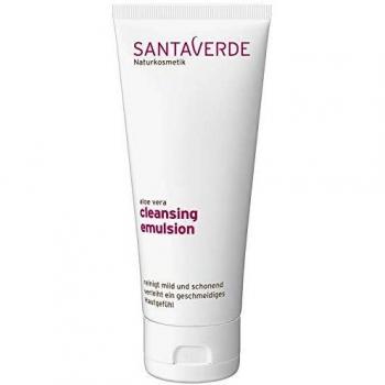 Santaverde Aloe Vera Cleansing Emulsion 100ml - Gentle Cleansing Milk for Sensitive Skin