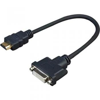 Cable Adaptador HDMI a DVI-D Vivolink de Alta Definición 0,2m para Proyectores - Negro