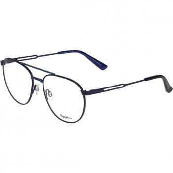 Pepe Jeans PJ1397 C6 Men's Eyeglasses Blue Size 53 - Frame Only - Blue Light Block Available