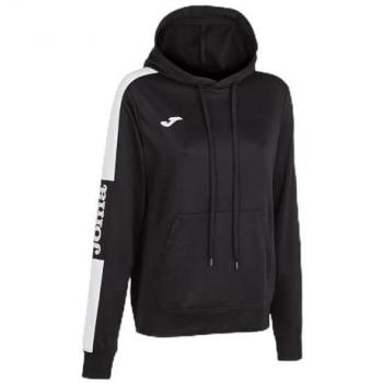 Sudadera con capucha Joma Championship IV mujer negro blanco