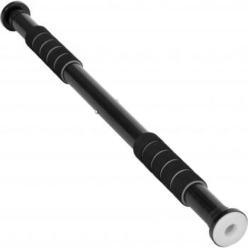 Ultrasport Barra dominadas extensible, ajustable individualmente para anchura puerta 63,5–93 cm, barra dominadas de robusto acero, carga máxima hasta 100 kg, entrenamiento eficaz musculatura superior