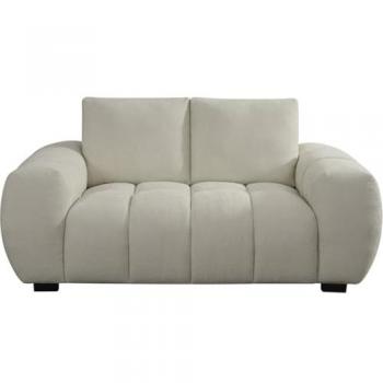 Sofá de chenilla 'Cambon' – 2 plazas – Beige