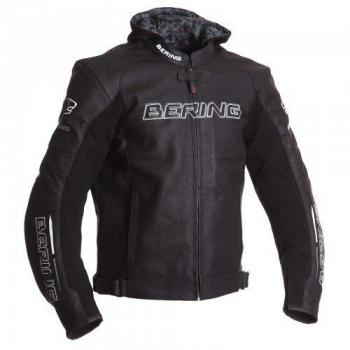 Bering chaqueta moto Switch, Negro/Blanco, talla XXL