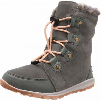 Sorel Childrens Whitney Suede, Botas de Nieve para Niñas, Gris