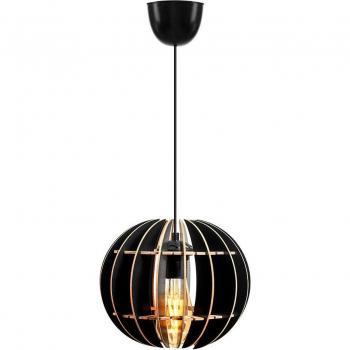 Lámpara de techo WellHome 60 cm negro tipo E27 Max 45-60 W