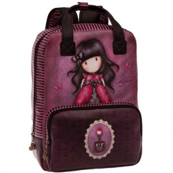 Gorjuss Ladybird Mochila Porta Ordenador, 12.76 Litros, Color Morado