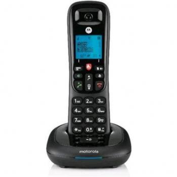 Motorola CD4001 Teléfono DECT Identificador de llamadas Negro