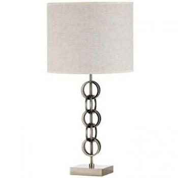 FABRILAMP Sobremesa Koto E27 Cuero Beige