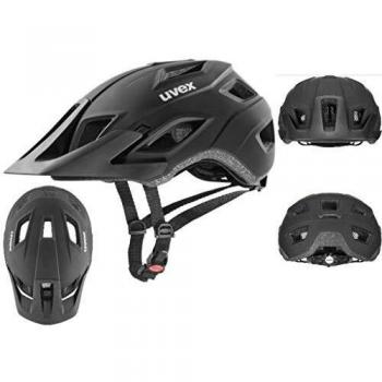 uvex Access Casco de Bicicleta, Adultos Unisex, Black, 52-57 cm