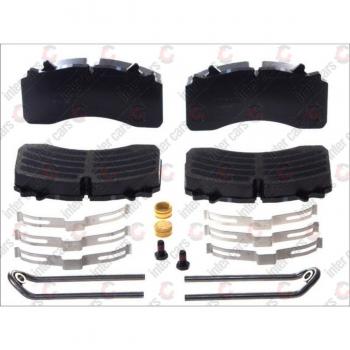 Juego de pastillas de freno WABCO 12 999 796 - Juego de pastillas de freno para freno de disco, compatible con vehículos que requieren el número de referencia WABCO 12999796