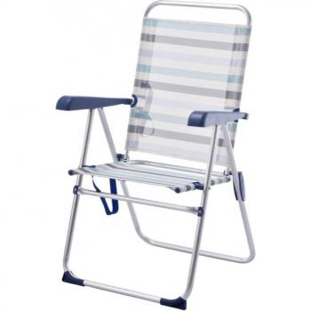 Silla Plegable de Playa y Camping Reclinable